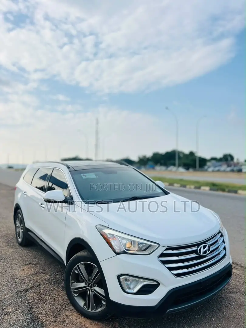 Hyundai Santa Fe Limited 4dr SUV AWD (3.3L 6cyl 6A) 2014 White