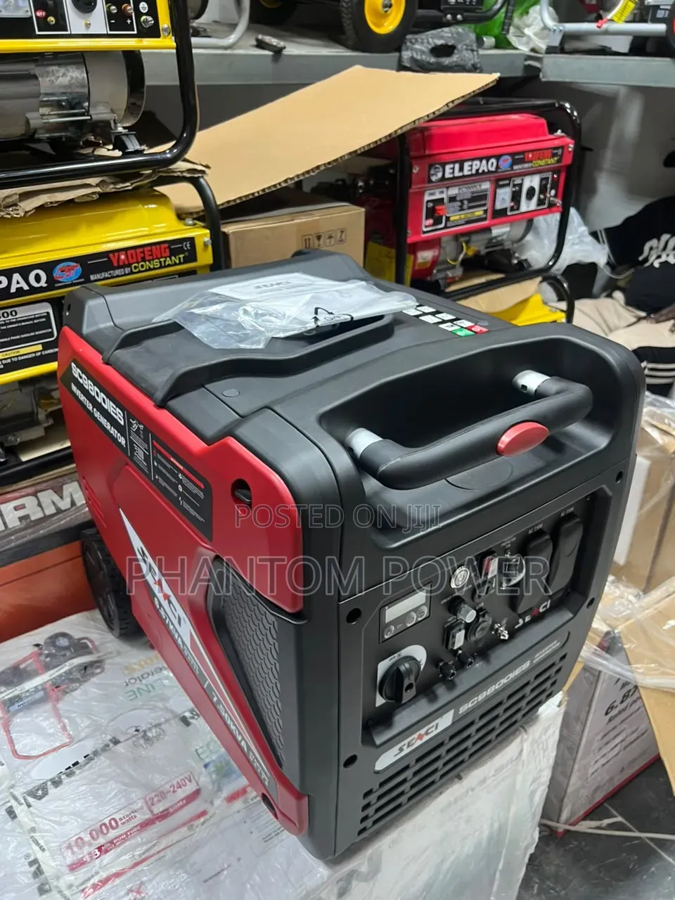 Ultra Modern Senci SC9800IES 7.5kva Silent Inverter Petrol Generator
