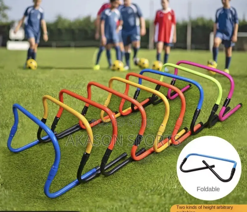Football Training Hurdles Each