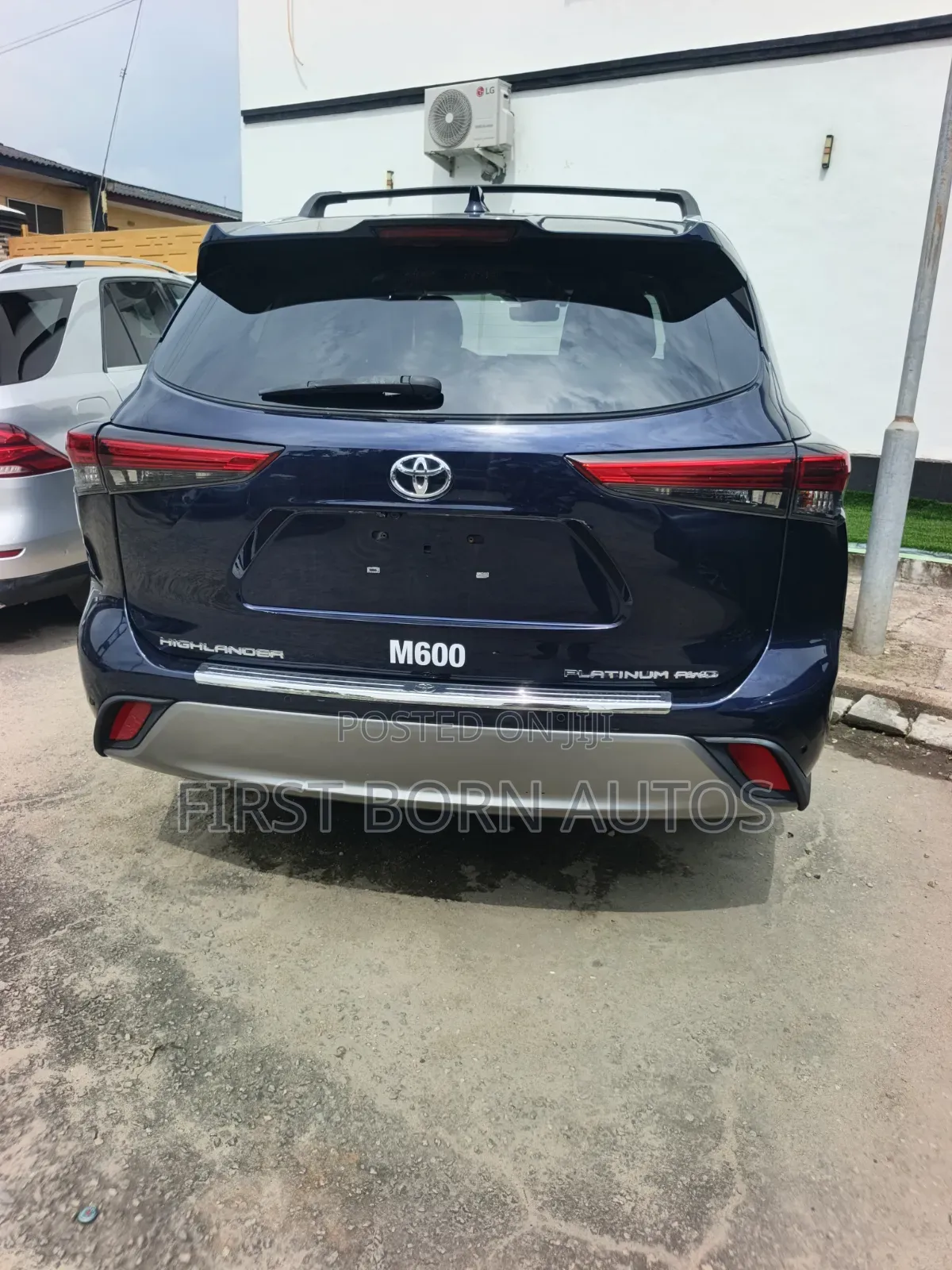 Toyota Highlander Platinum 2021 Blue