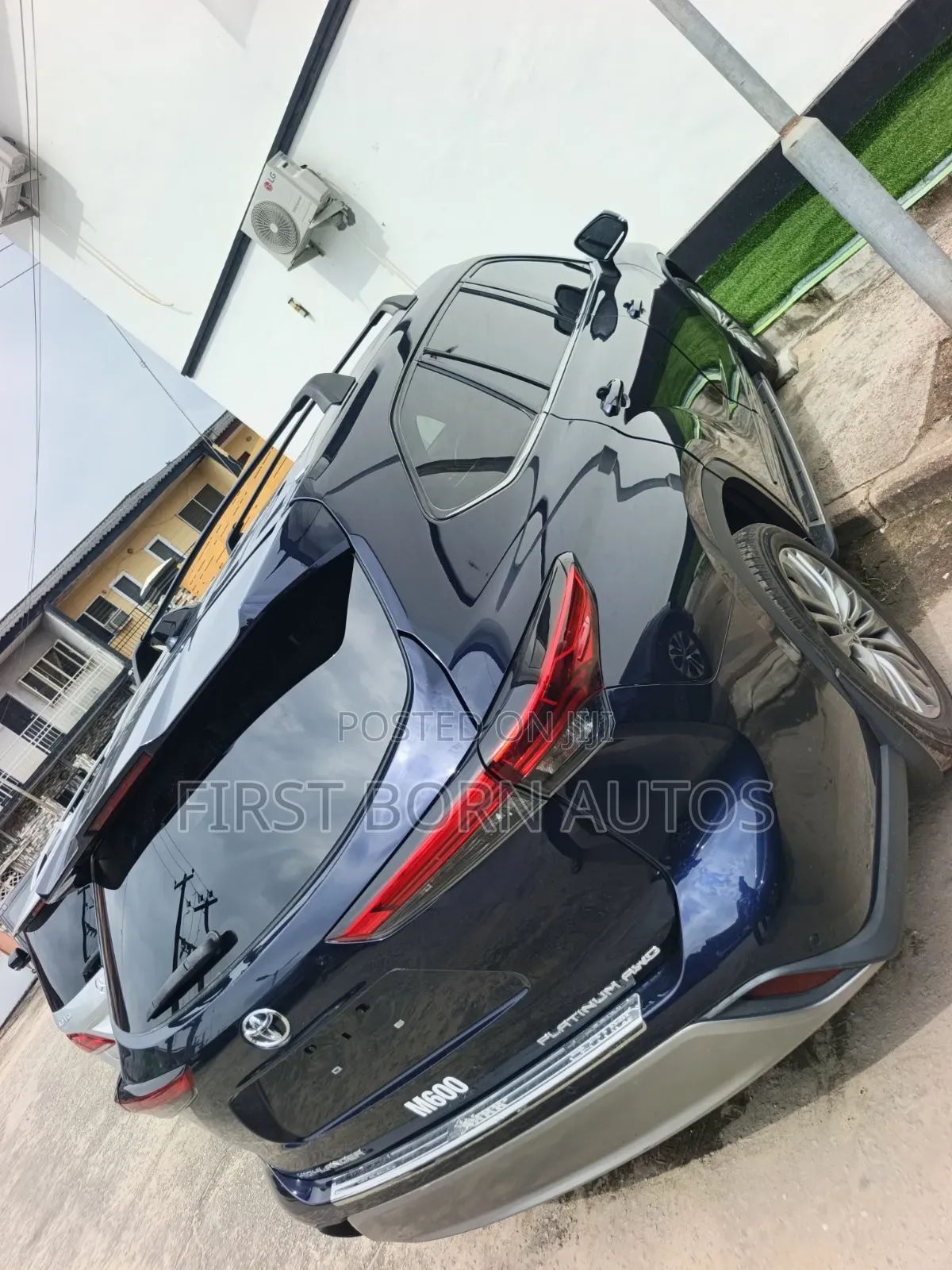 Toyota Highlander Platinum 2021 Blue