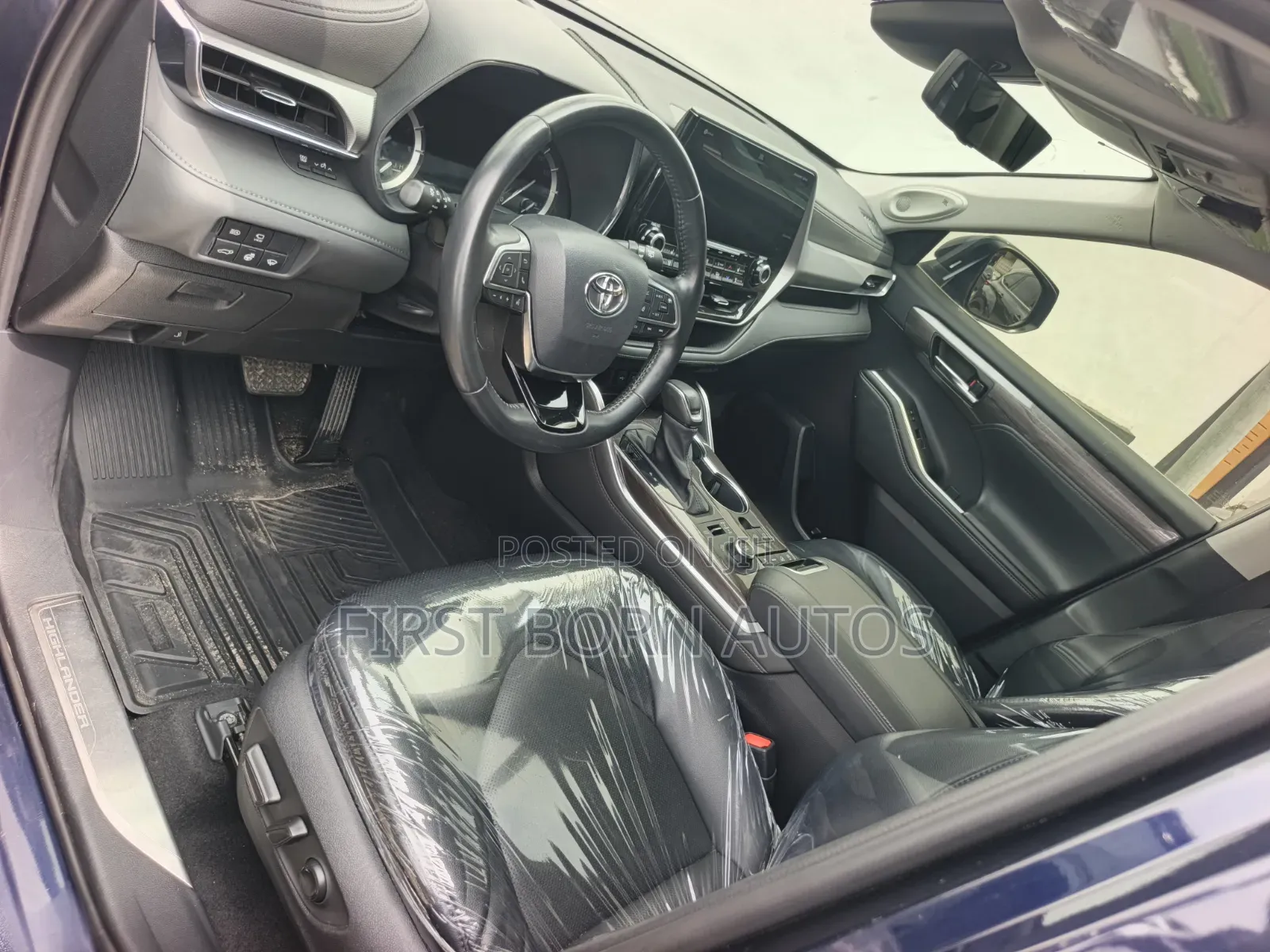 Toyota Highlander Platinum 2021 Blue