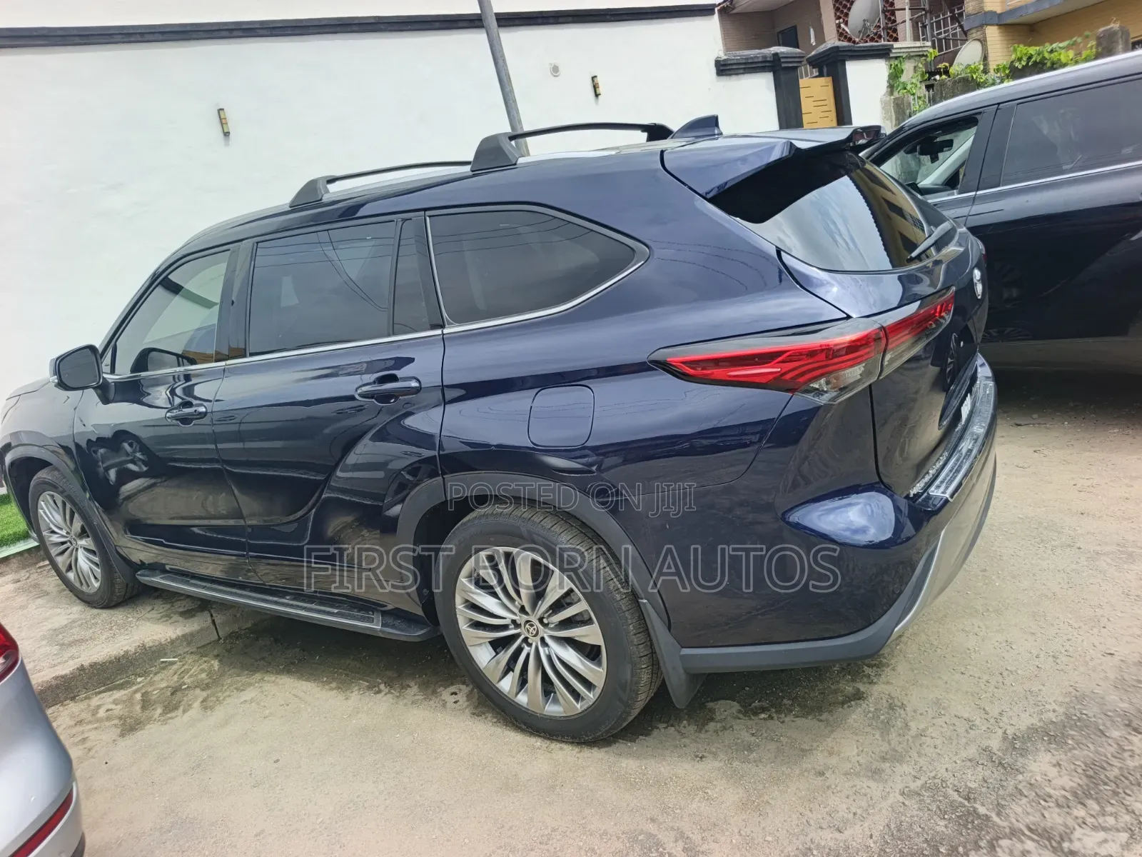 Toyota Highlander Platinum 2021 Blue