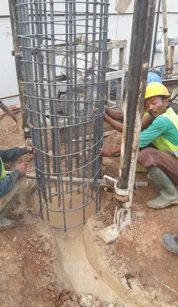 Deep Foundation Borehole Piling Works