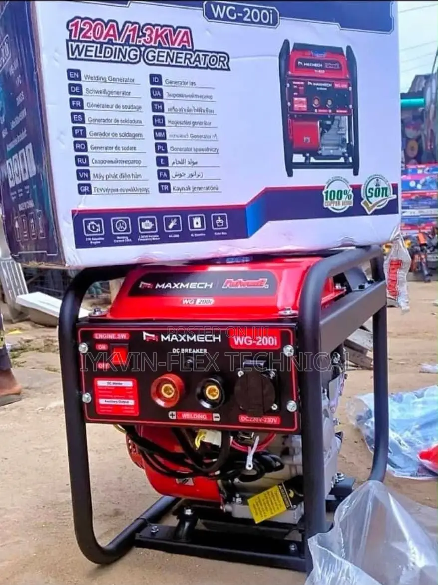 Maxmech 2-in-1 WG200! Start and Wed Generator