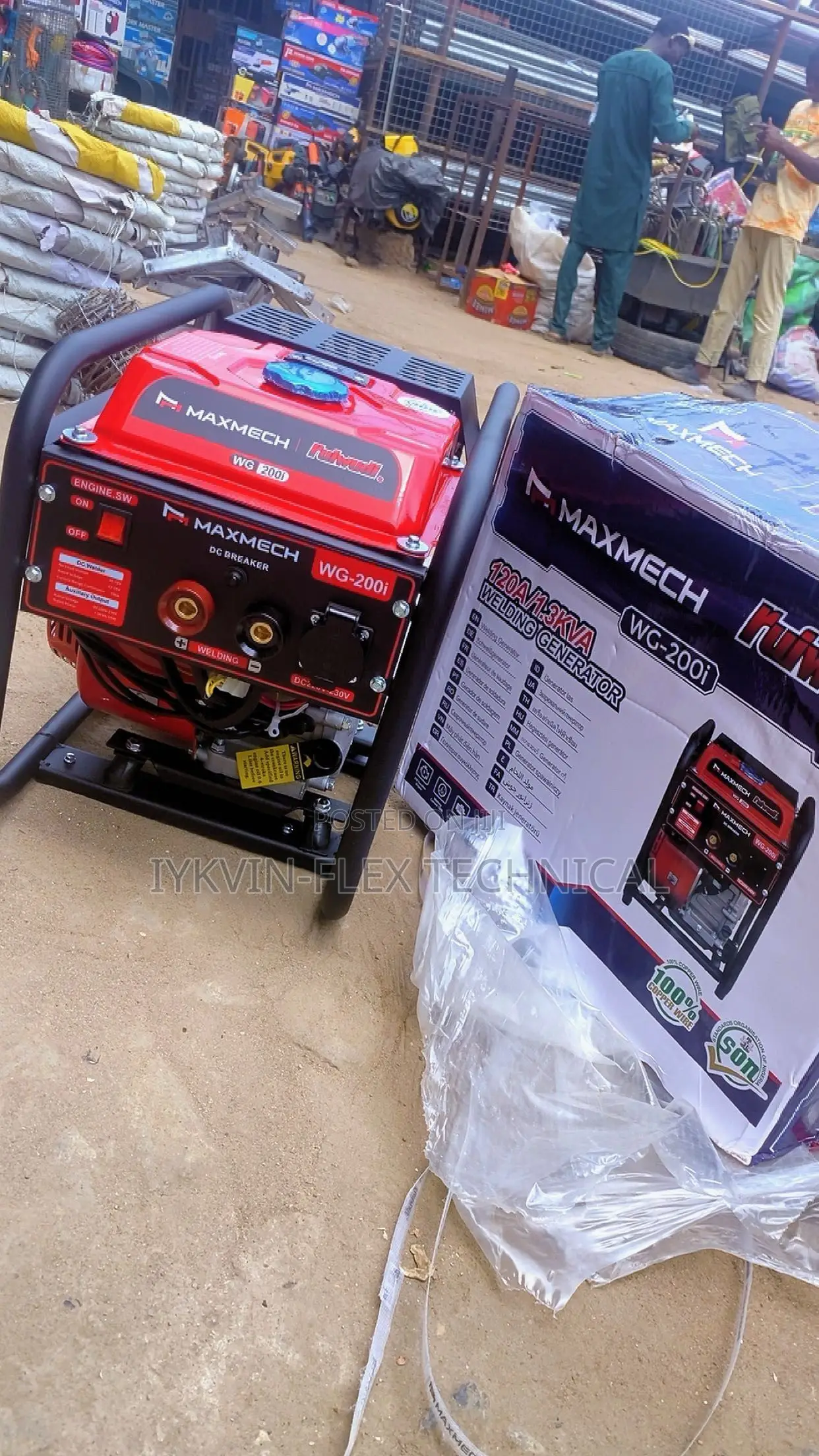 Maxmech 2-in-1 WG200! Start and Wed Generator
