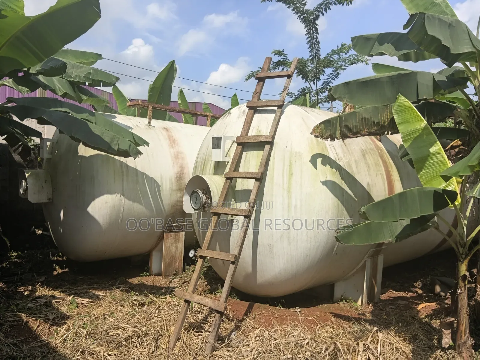 Foreign Used 9tonnes LPG Storage Tanks