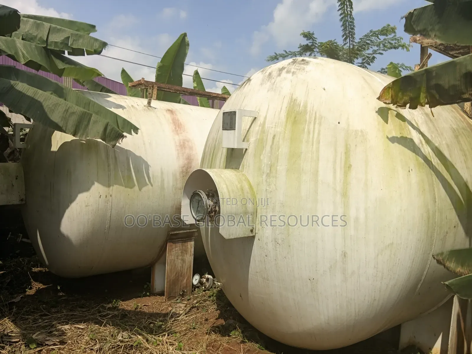 Foreign Used 9tonnes LPG Storage Tanks