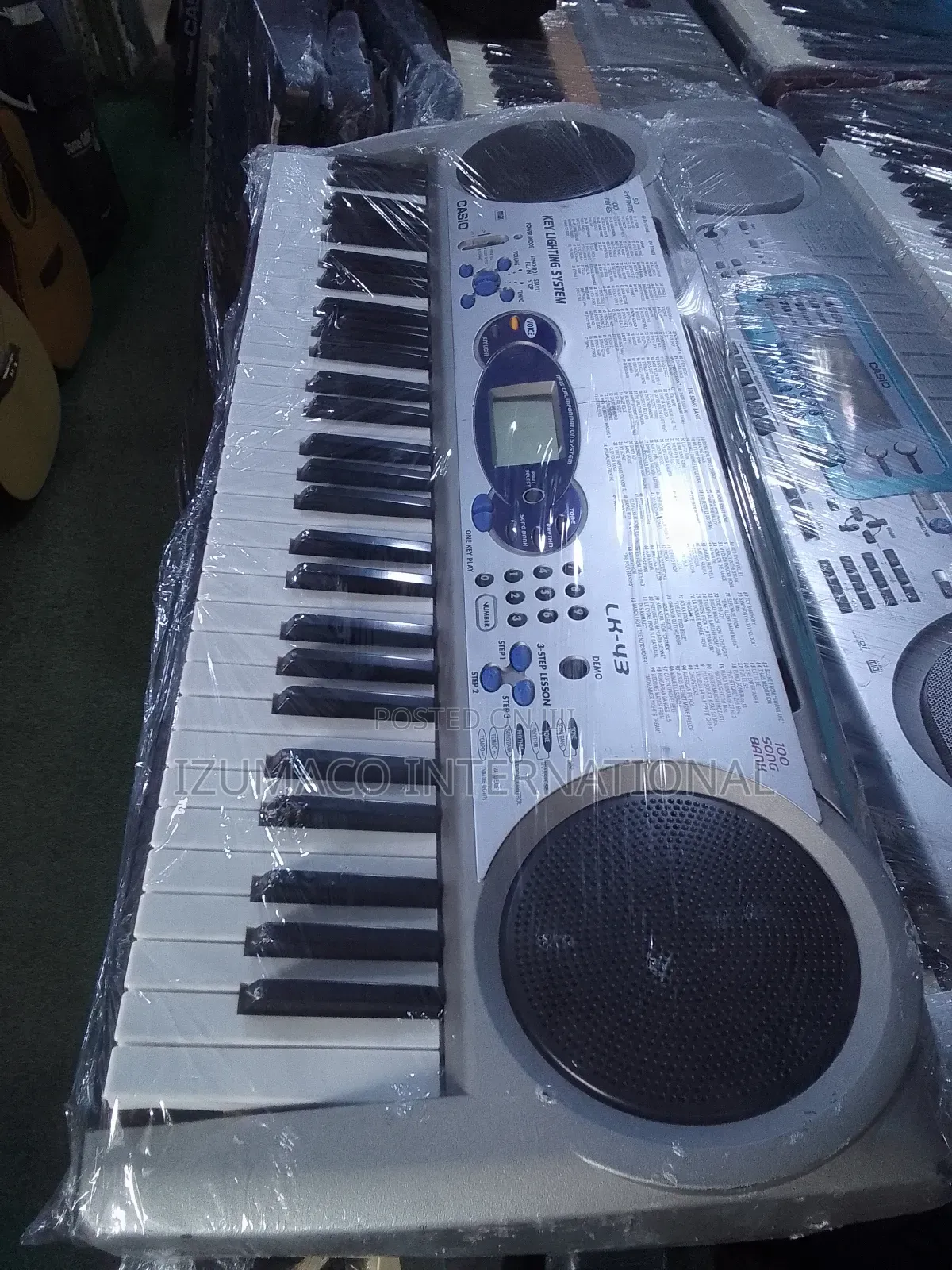 Casio LK-43 Lighted Keys Keyboard for Beginners