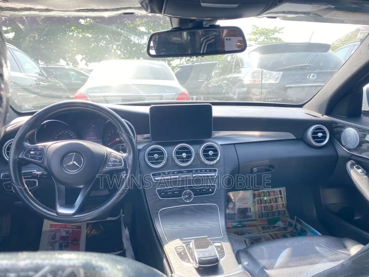 Mercedes-Benz C-Class C 400 4MATIC (C205) 2016 White