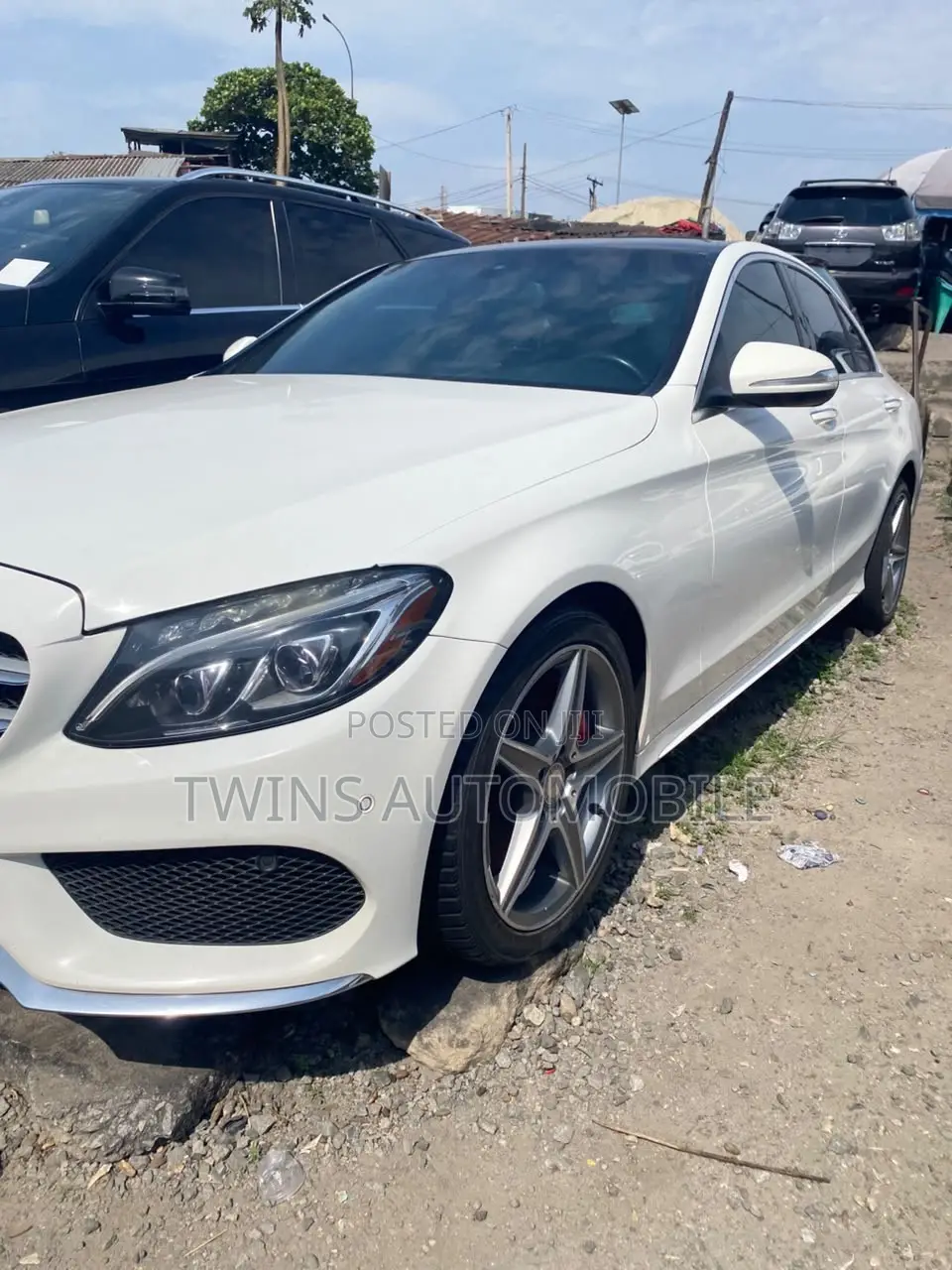 Mercedes-Benz C-Class C 400 4MATIC (C205) 2016 White