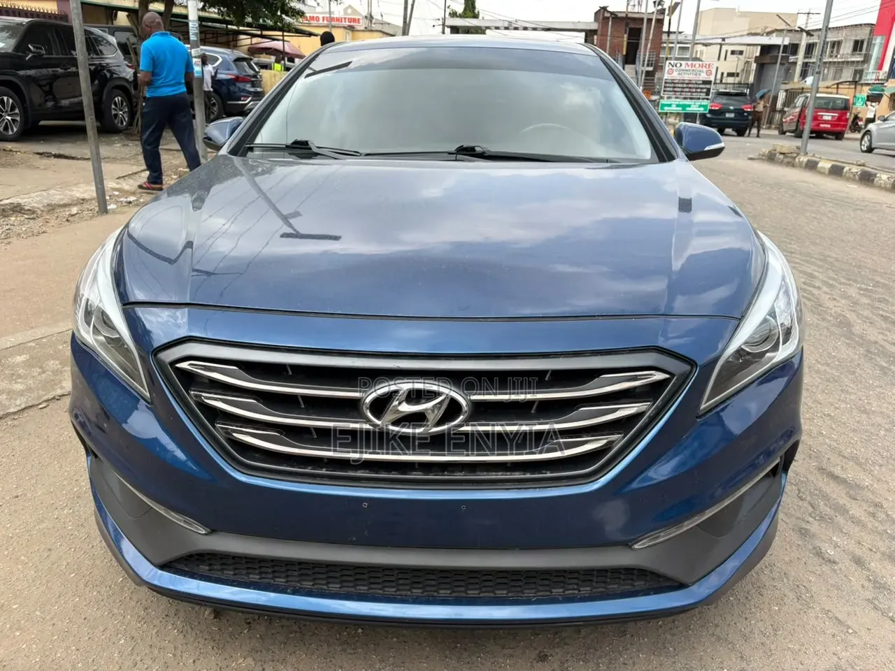 Hyundai Sonata Limited Sedan FWD (2.4L 4cyl 6A) 2017 Blue