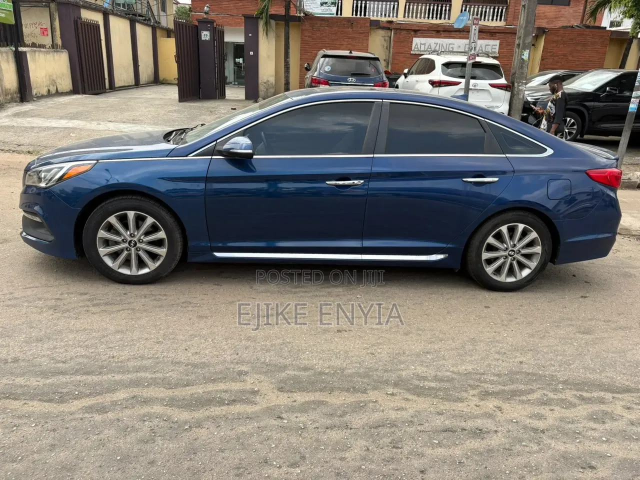 Hyundai Sonata Limited Sedan FWD (2.4L 4cyl 6A) 2017 Blue