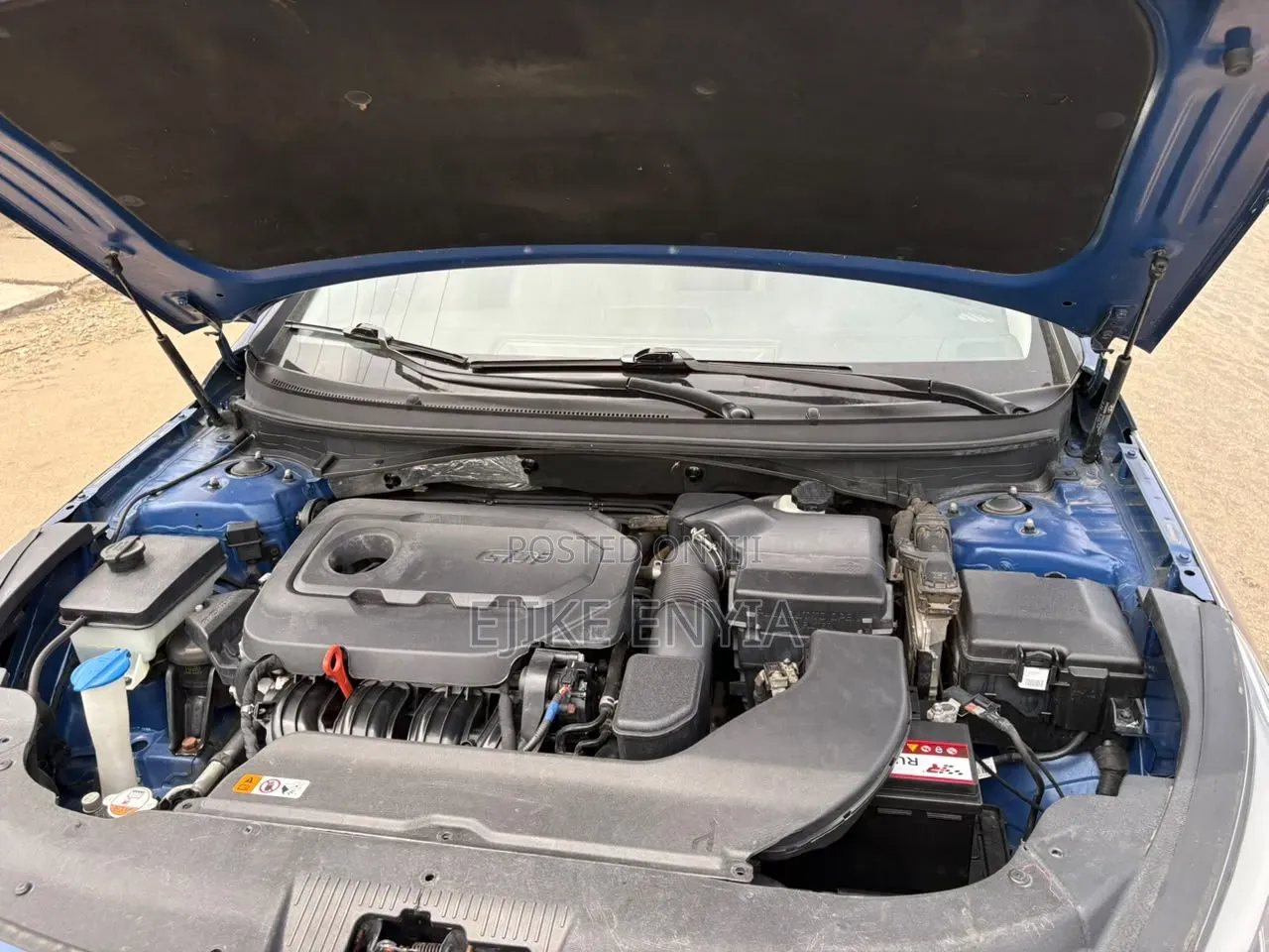 Hyundai Sonata Limited Sedan FWD (2.4L 4cyl 6A) 2017 Blue