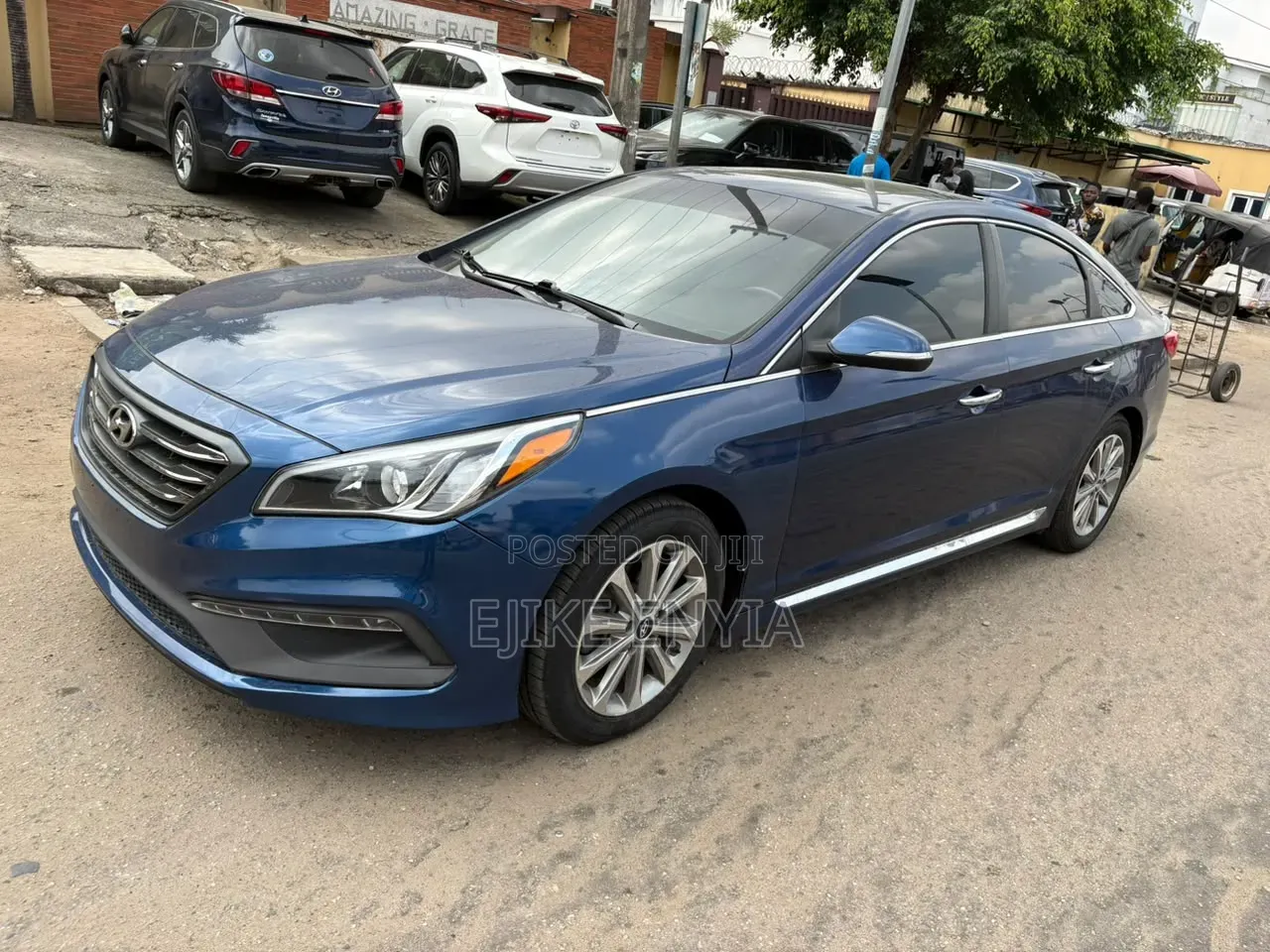 Hyundai Sonata Limited Sedan FWD (2.4L 4cyl 6A) 2017 Blue