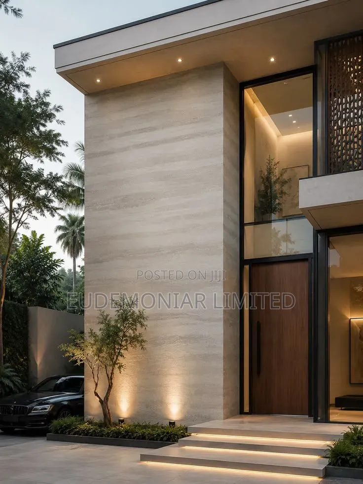 Building Exterior Marble Renovation
