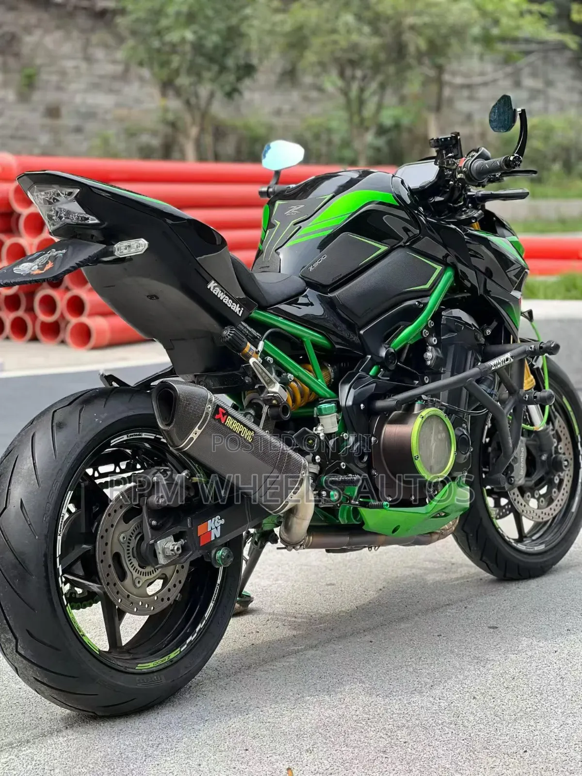 Kawasaki Z900RS 2022 Green