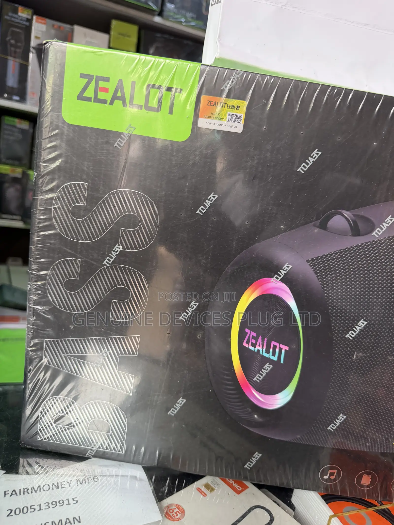 Zealot 250W Super Bass Bluetooth Speaker With 48000mAh Battery S89