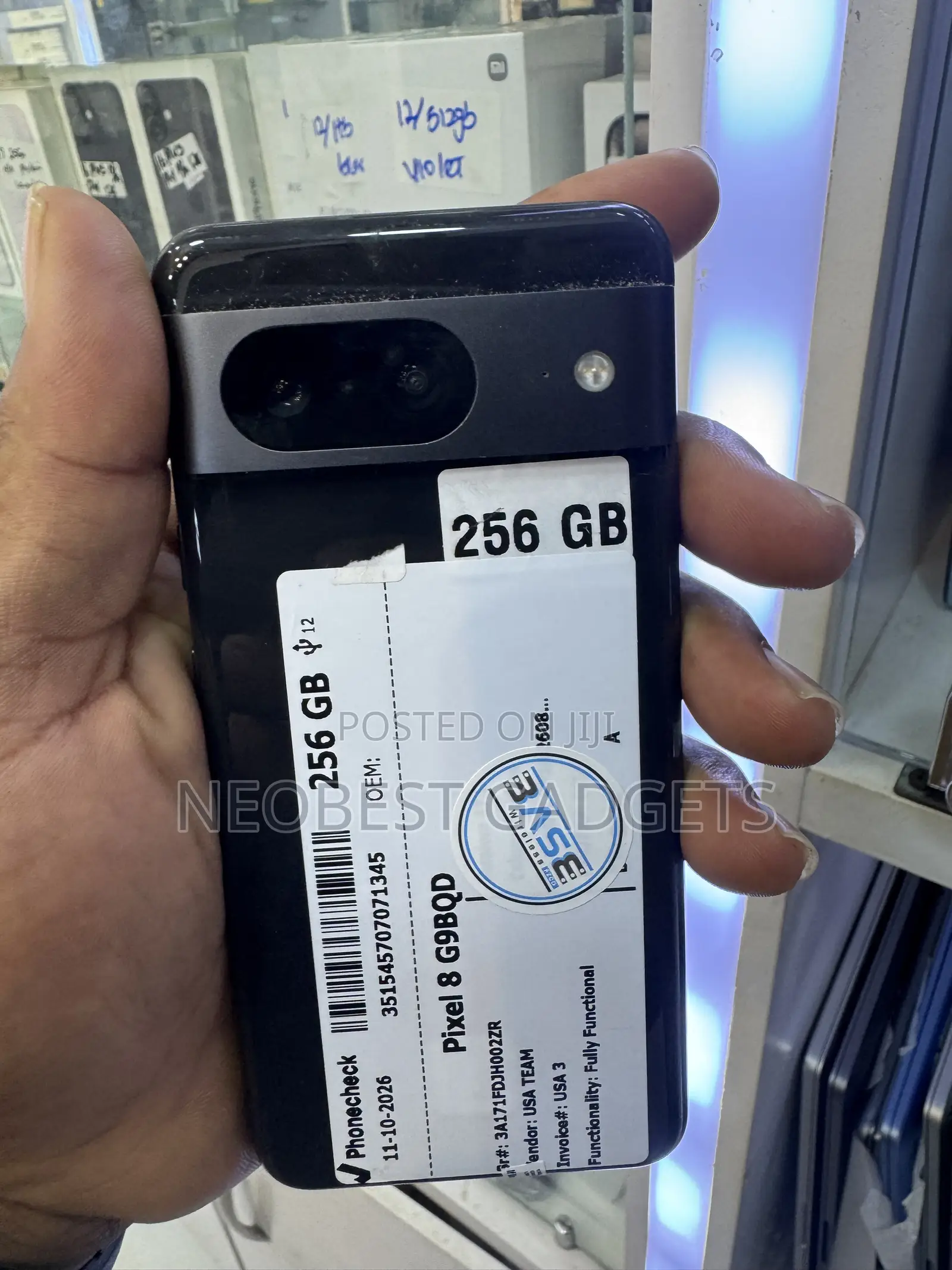 Google Pixel 8 256 GB Black