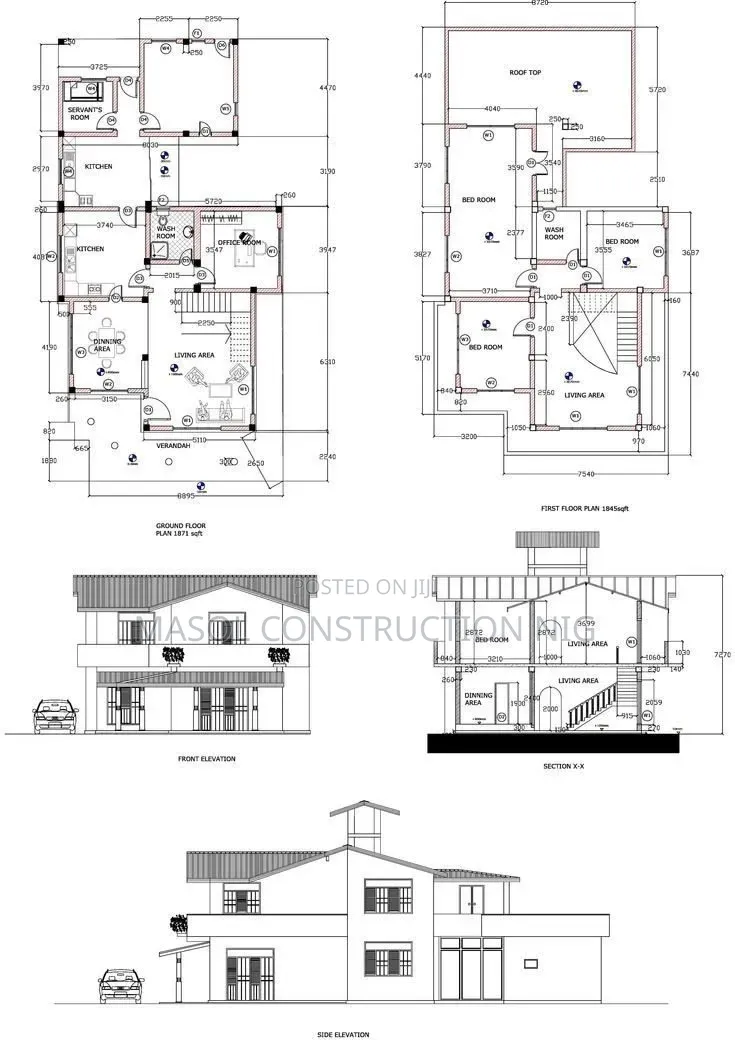 Professional House Plan Drawing Services