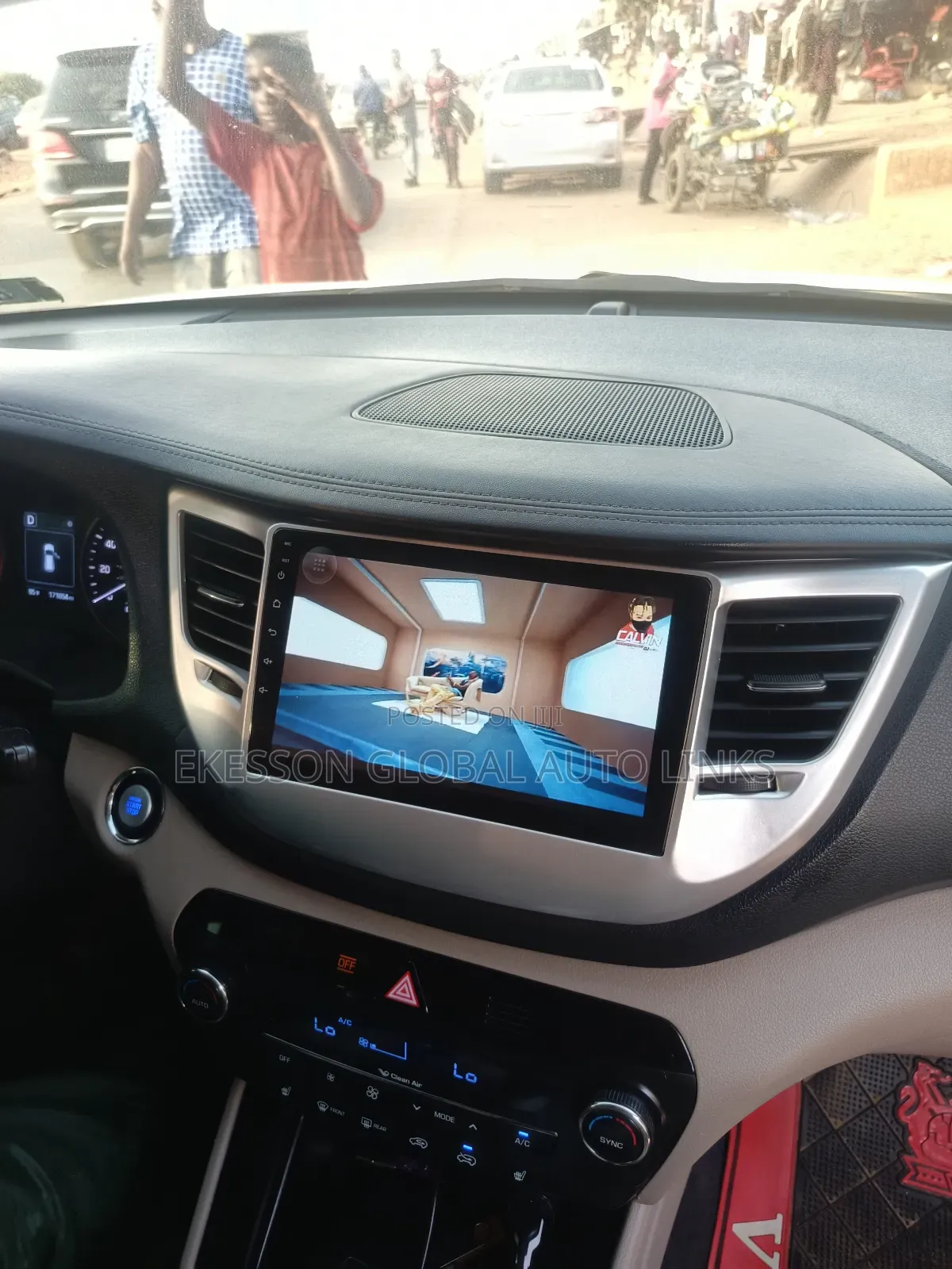 Android Screen for Hyundai Tucson 2015-17 Model With Reverse Camera