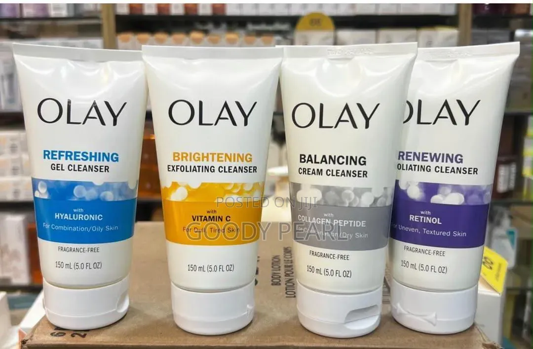 Olay Exfoliating Cleansers