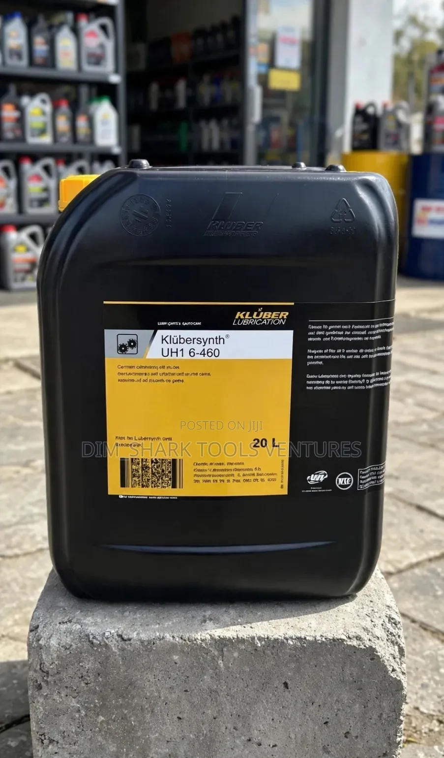 20-Liter of Klübersynth UH1 6-460 Synthetic High-Performance Gear Oil