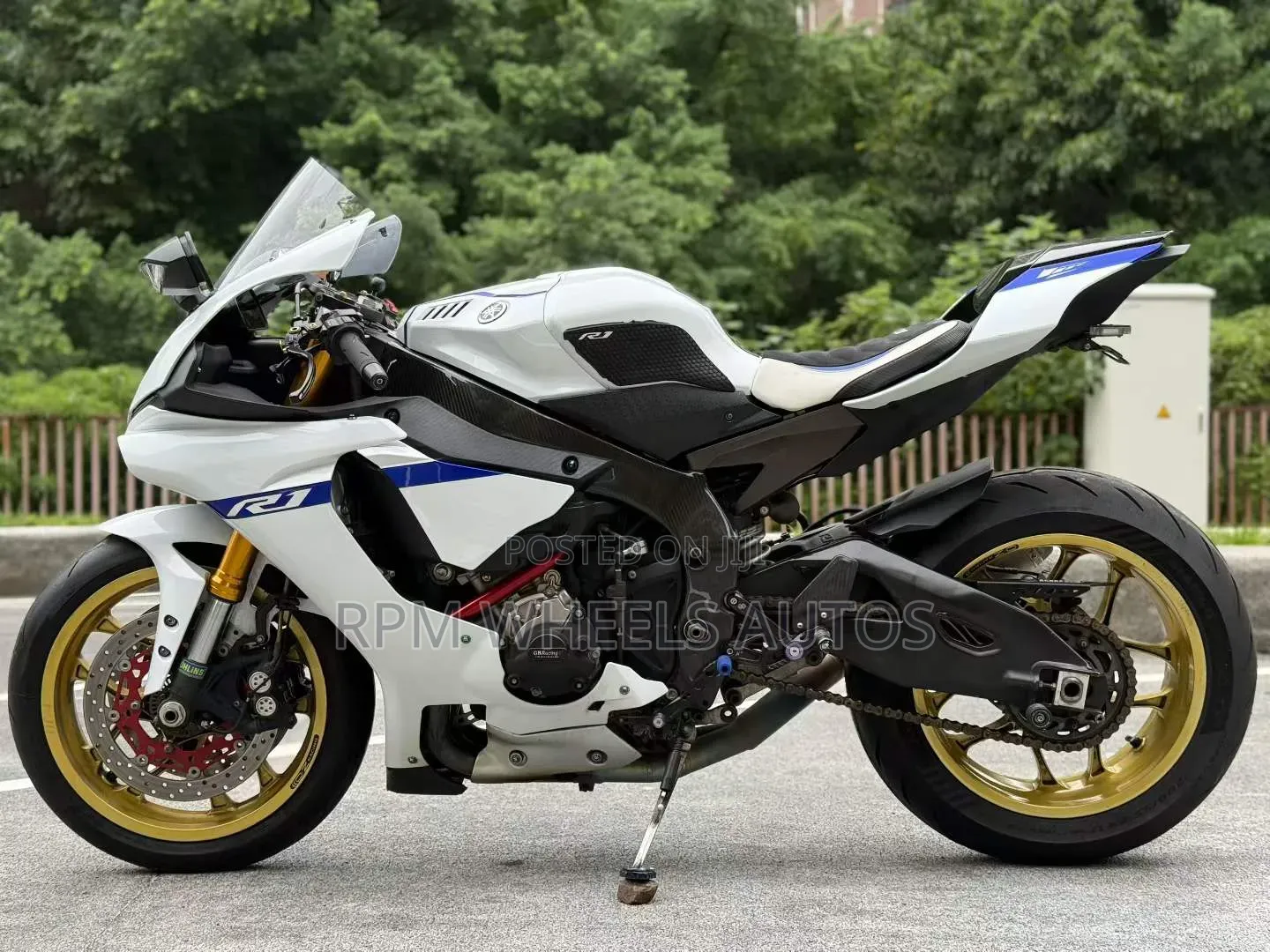 Yamaha R1 2016 White