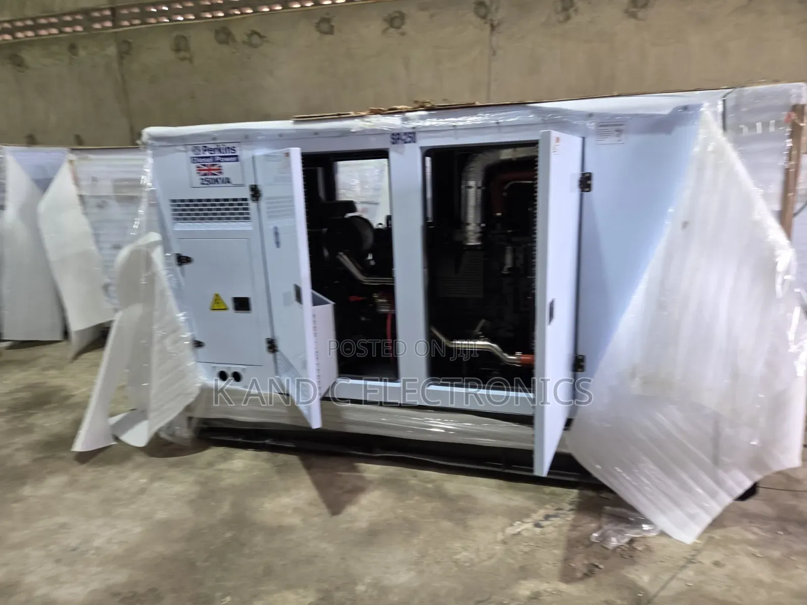 High Quality 250kVA Perkins Diesel Generator  Copper Coil