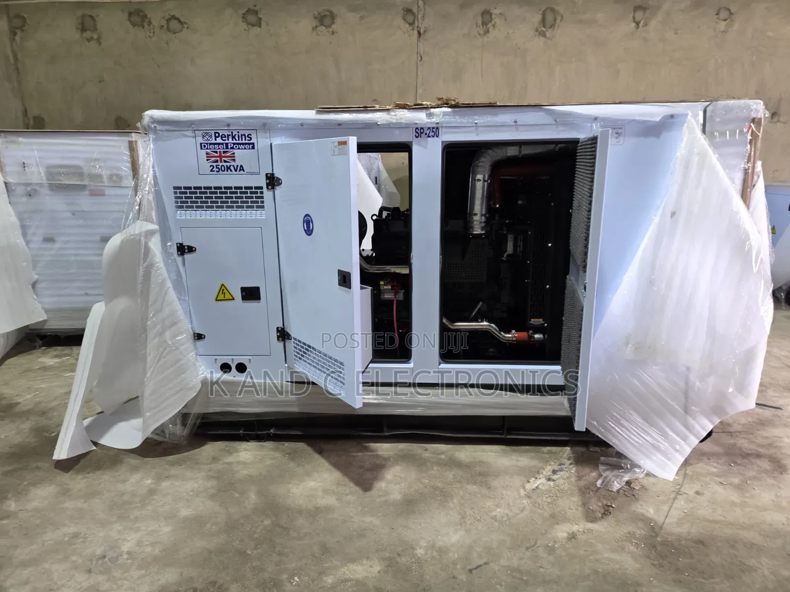 Brand New 250kVA Perkins Silent Diesel Generator for Sale