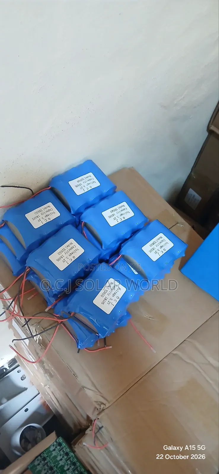 3 in One Lithium Battery 3.2volts O C J Product