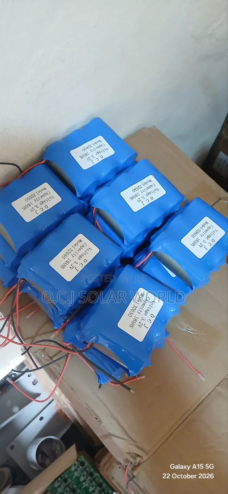 3 in One Lithium Battery 3.2volts O C J Product