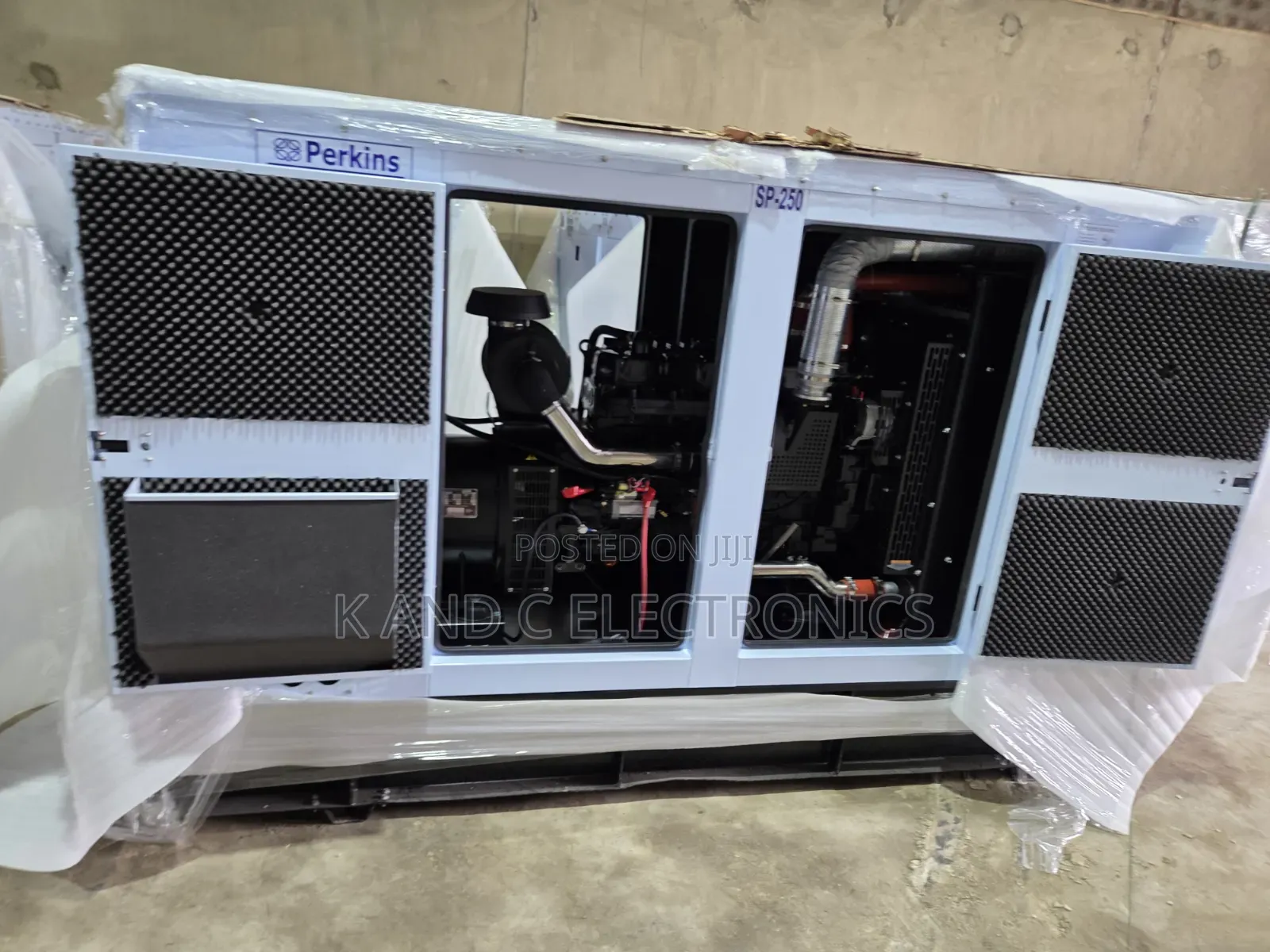 Reliable Backup Power – 250kVA Perkins Diesel Generator