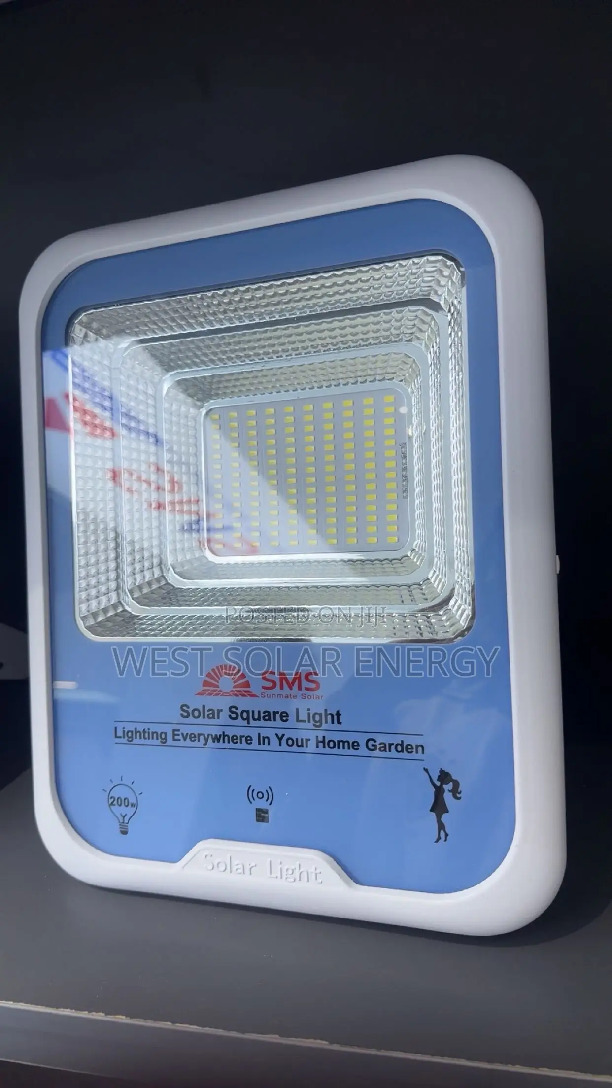 200W SMS Ultra Solar Flood Light