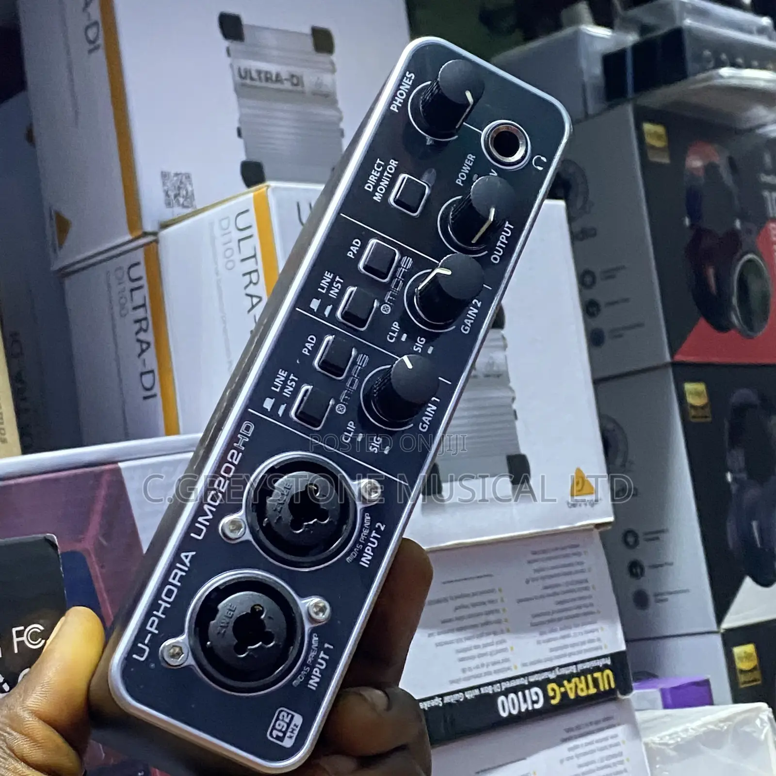Behringer Sound Card Umc202HD
