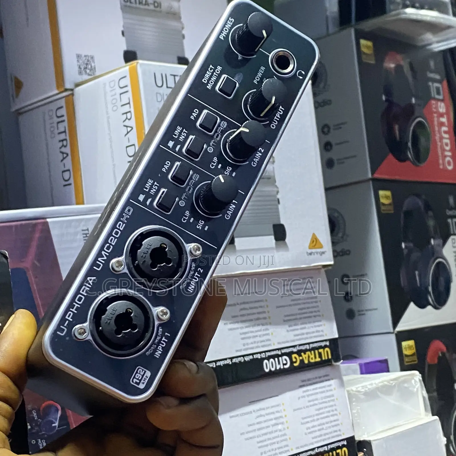Behringer Sound Card Umc202HD
