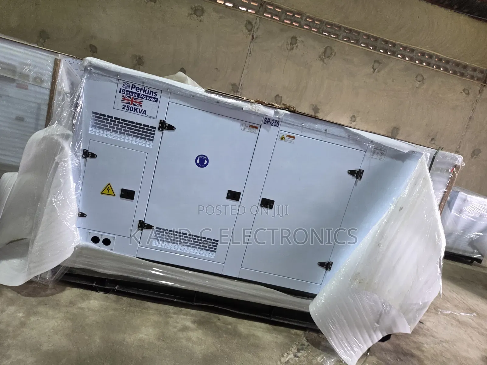 Clean Power 250kVA Perkins Diesel Generator – Fuel Efficient