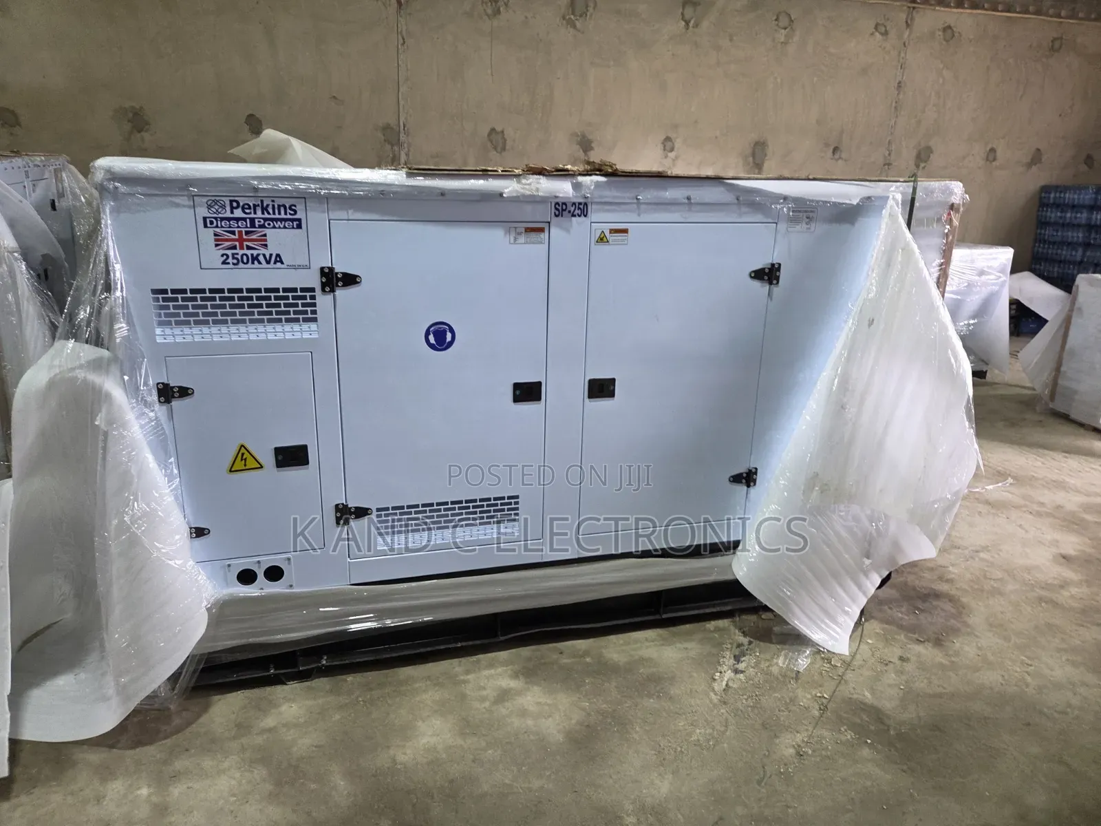 Heavy Load 250kVA Perkins Diesel Generator – Copper Coil
