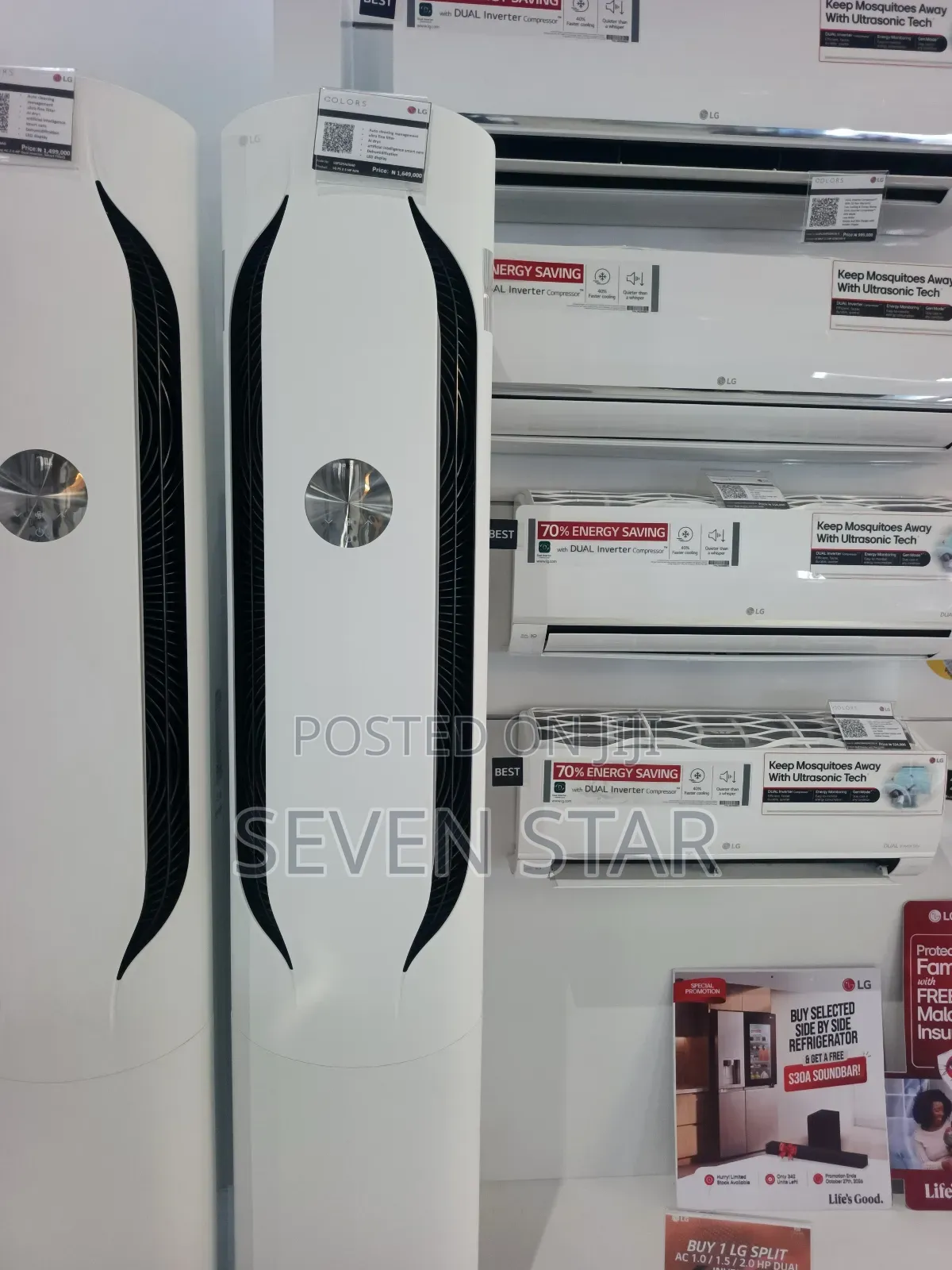 LG 2hp Floor Standing Smart Inverter (Twin 
Tower) Lgfs2hpn2xa0