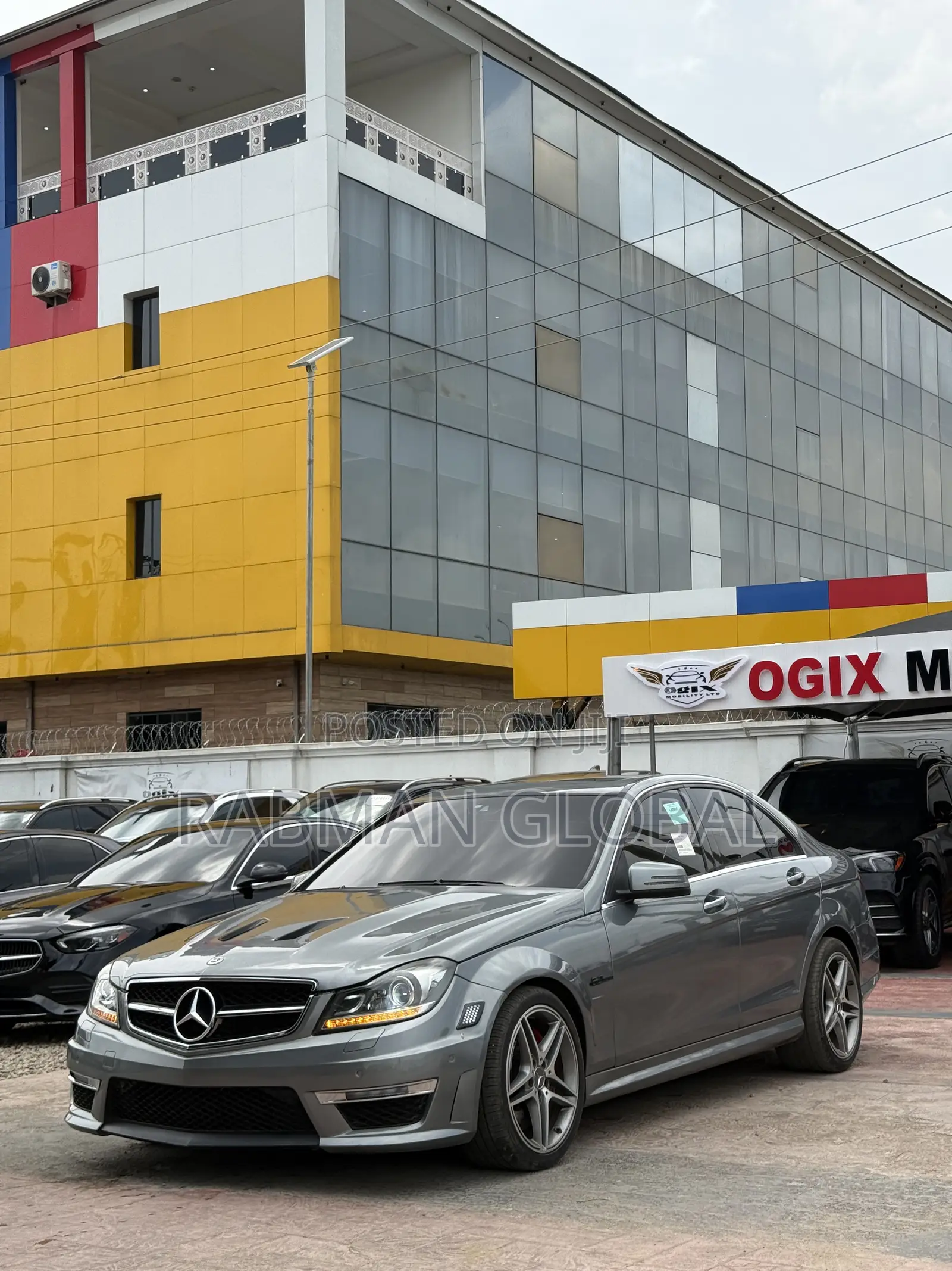 Mercedes-Benz C63 2013 Gray