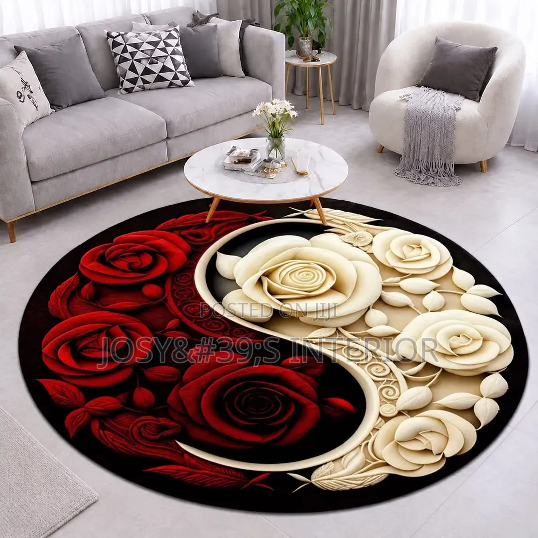 Circular Center Rug