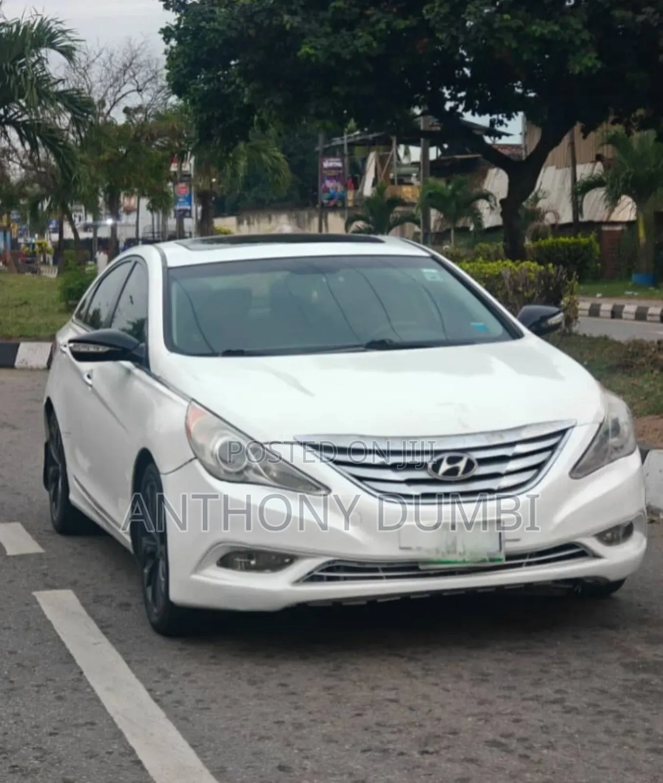 Hyundai Sonata 2013 White