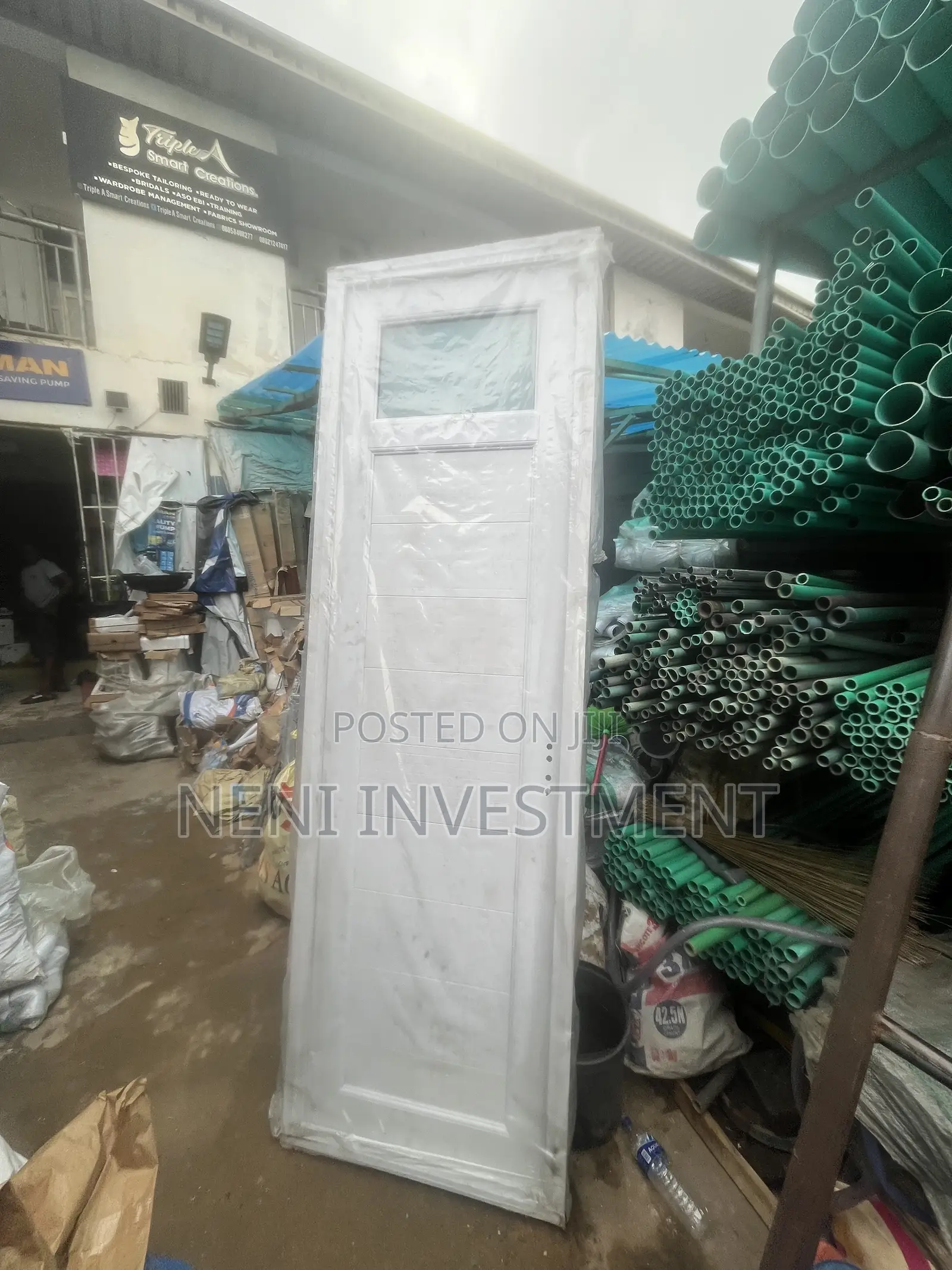Extra High Extra Height Toilet Door