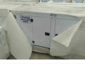 Perkins 20kva Soundproof Generator, 2years Warranty