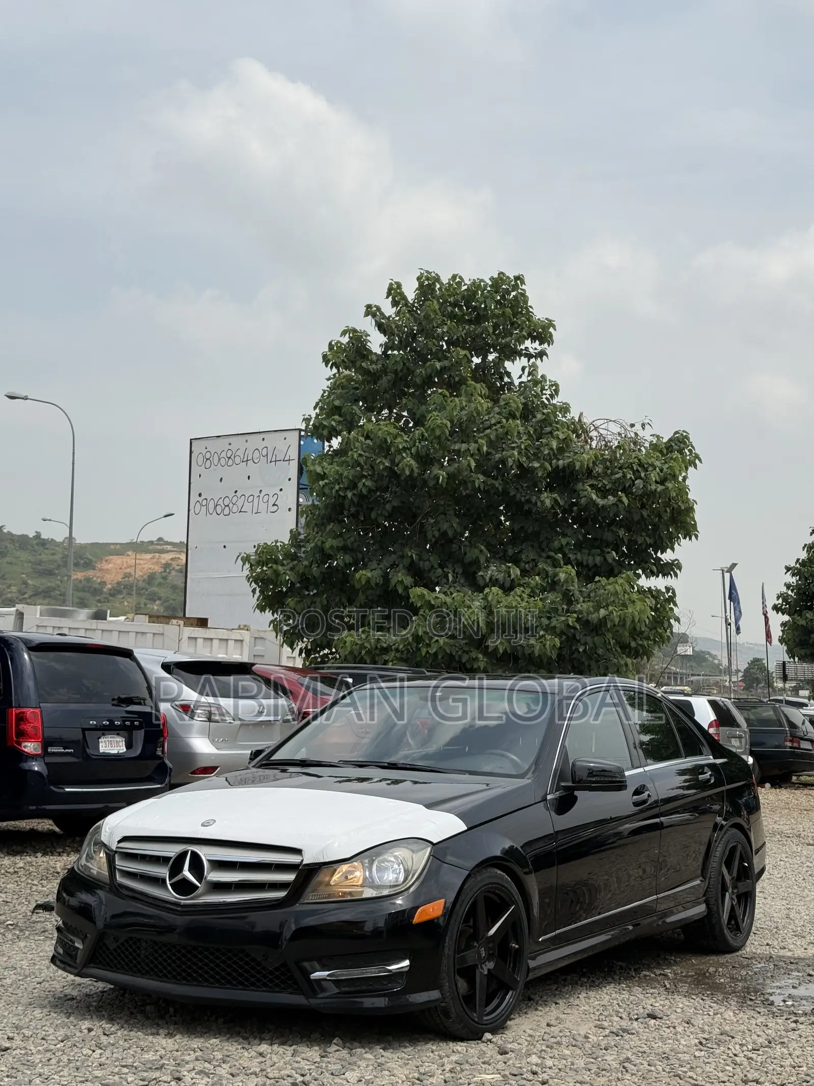 Mercedes-Benz C300 Sport 4Matic Sedan AWD (3.5L 6cyl 7A) 2013 Black