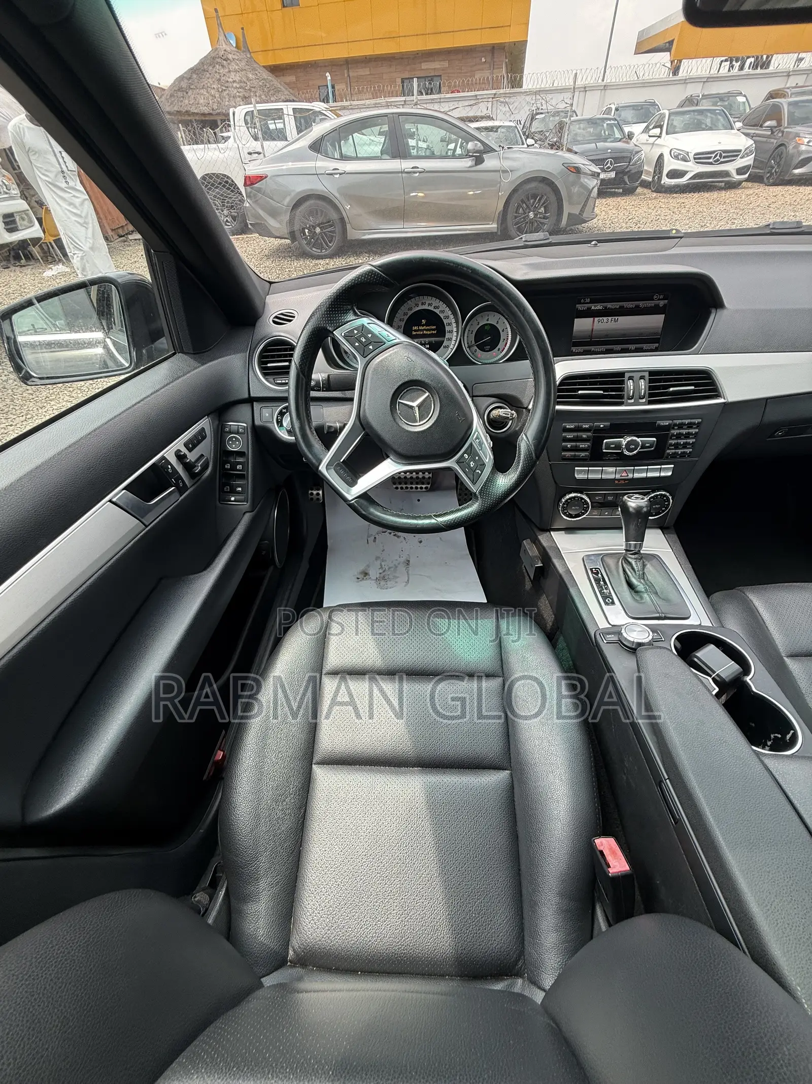 Mercedes-Benz C300 Sport 4Matic Sedan AWD (3.5L 6cyl 7A) 2013 Black