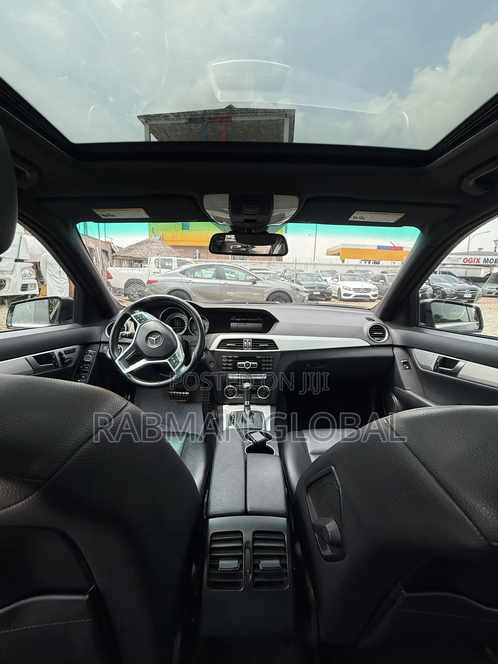 Mercedes-Benz C300 Sport 4Matic Sedan AWD (3.5L 6cyl 7A) 2013 Black