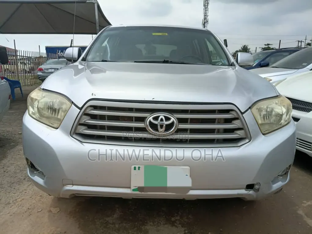 Toyota Highlander 2008 Silver