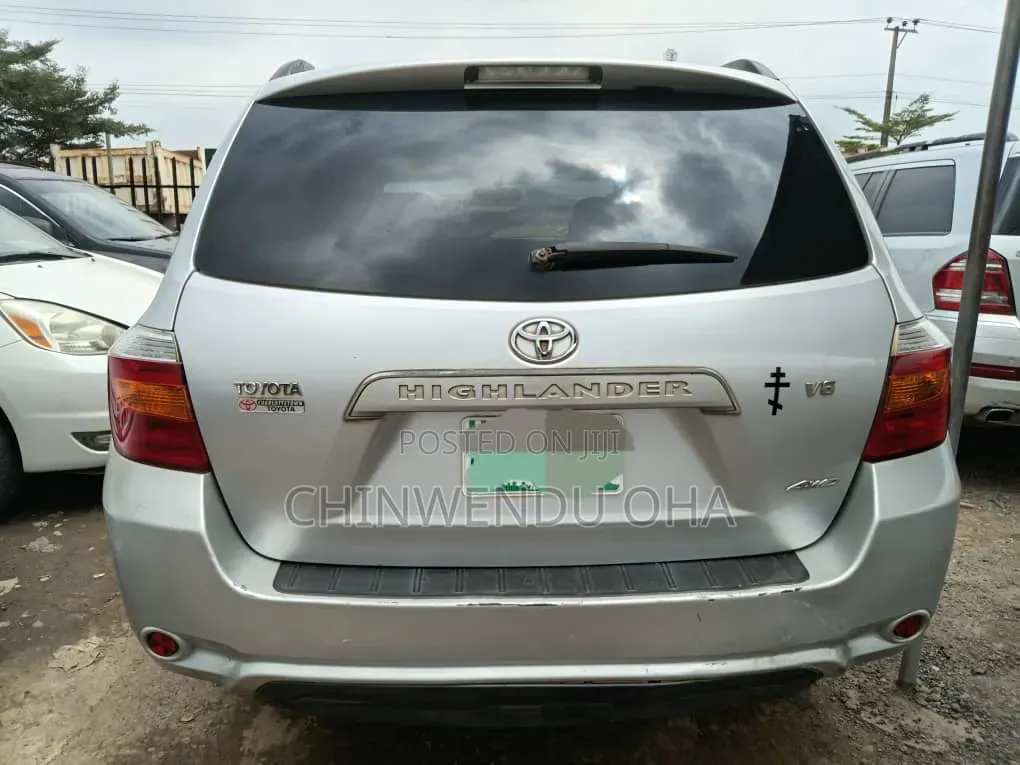 Toyota Highlander 2008 Silver