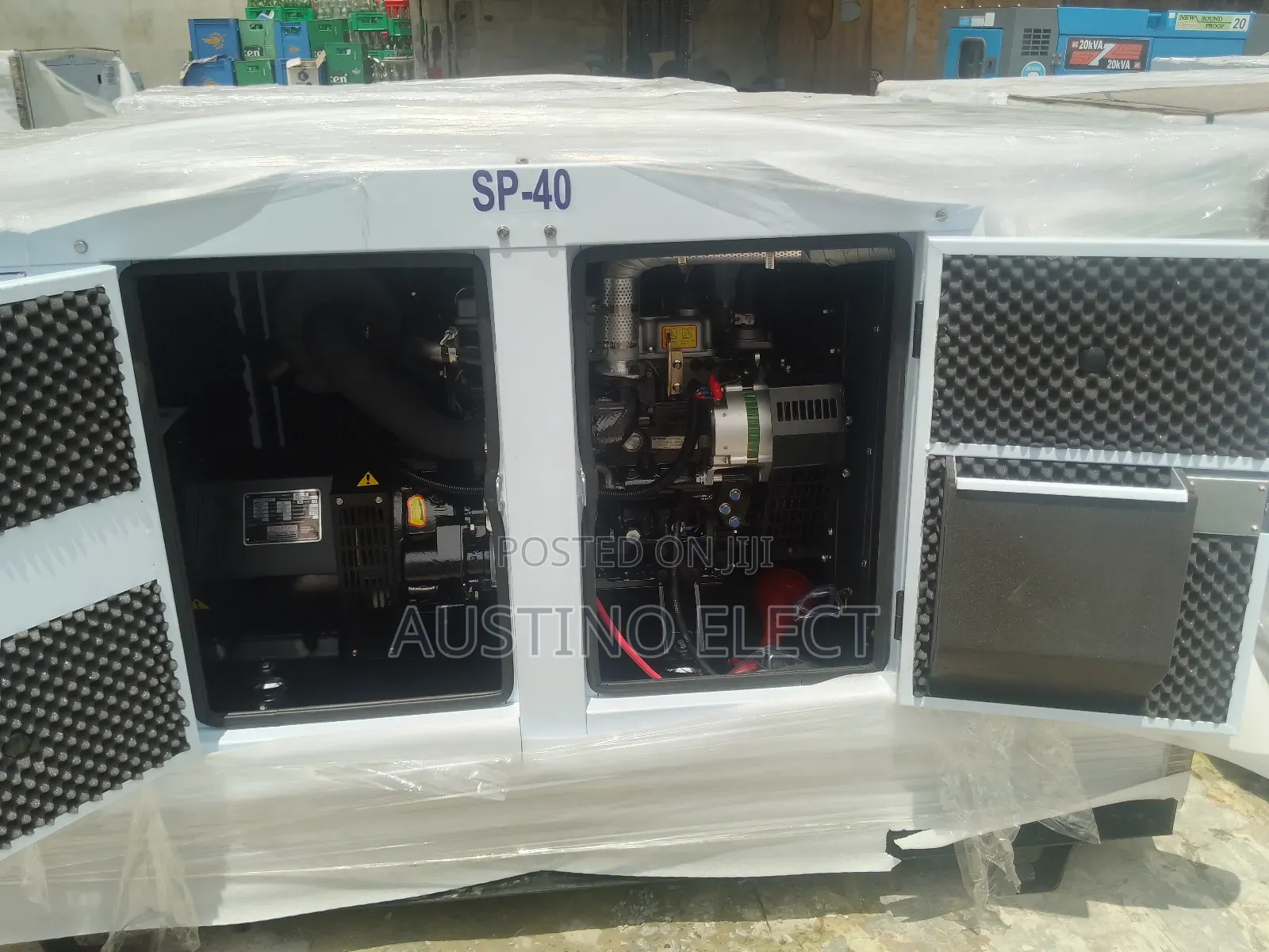 40kva Heavy Duty Perkins Soundproof Original